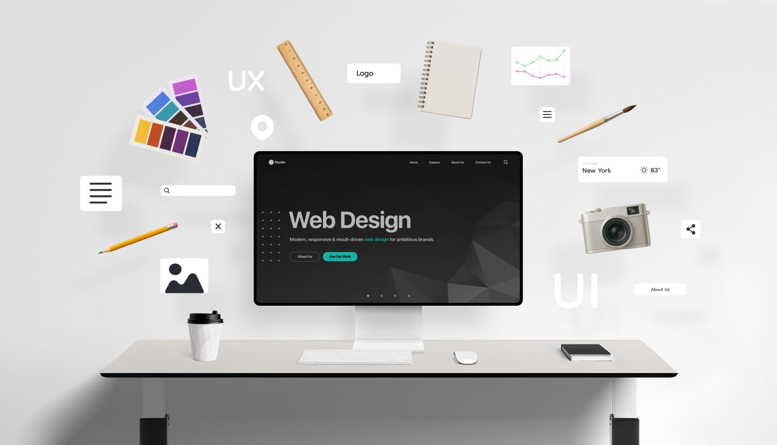 Web Design Workspace